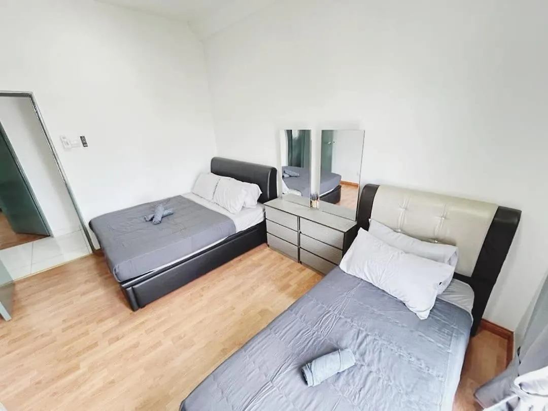 公寓 Next To Paradigm Mall Escape Jb,3Br, Up To 10 Person, 新山